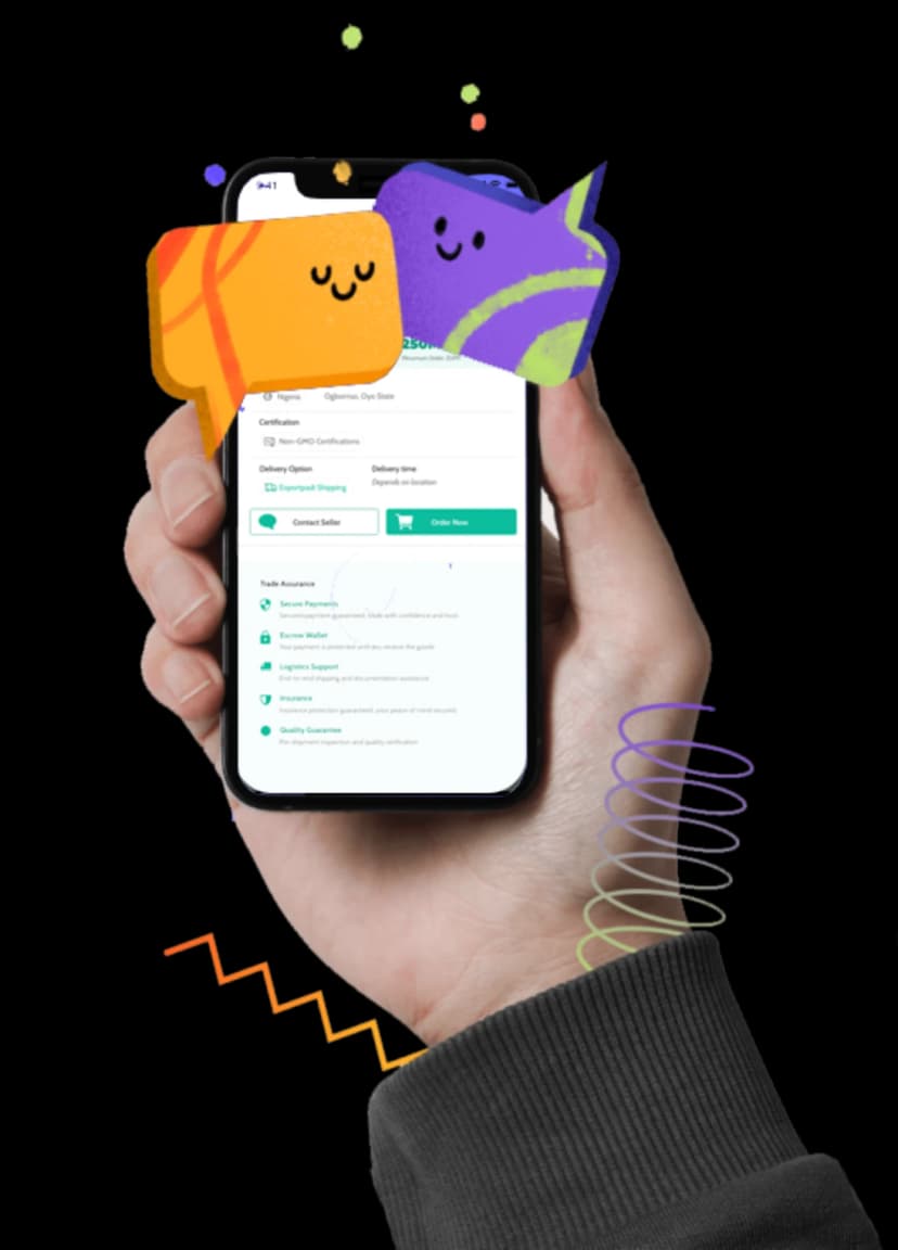 Why choose us - smartphone with app interface